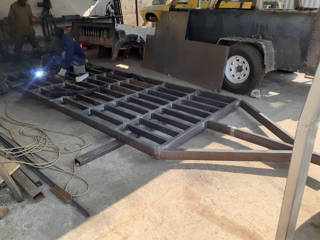 Trailer fabrication project 1, image 3