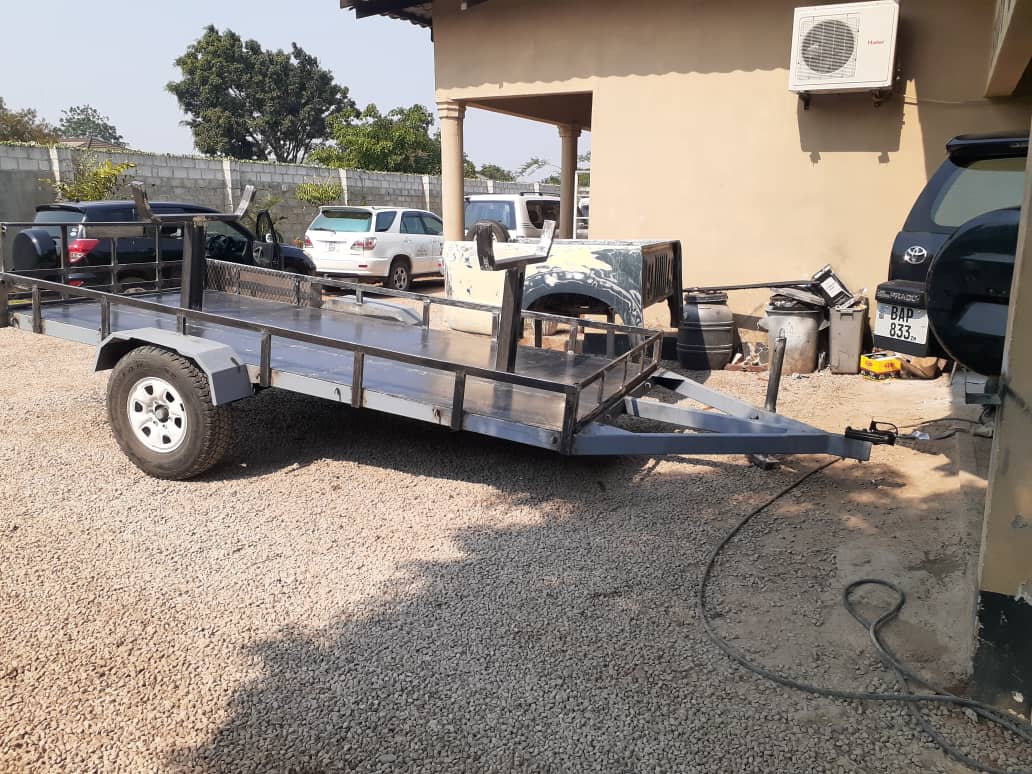 Trailer fabrication project 1, image 5