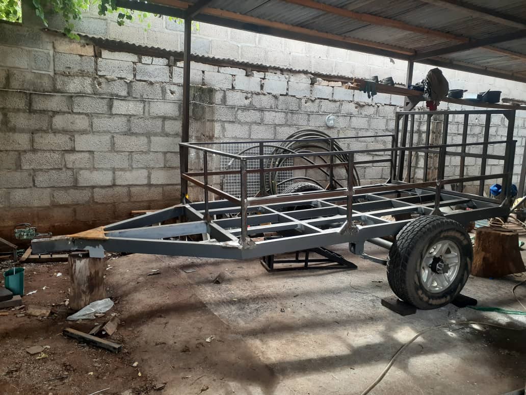 Trailer fabrication project 2, image 16